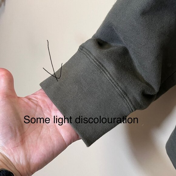 OVO October's Very Own Full Zip Hoodie - Men's Size L - Green - Picture 4 of 12